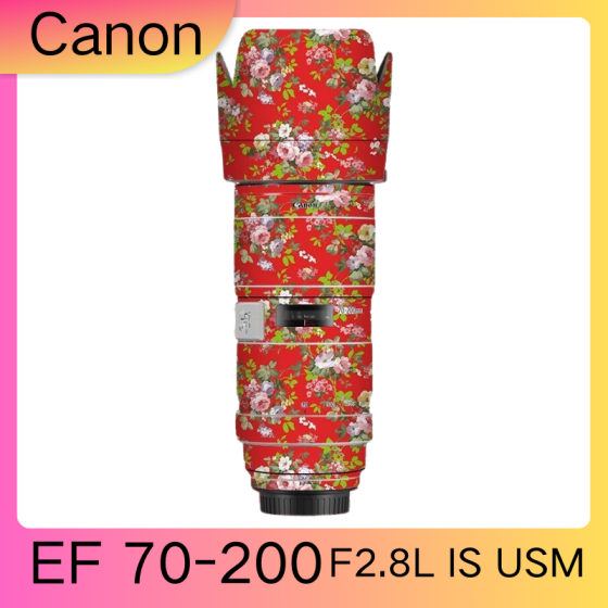 Lentes Canon EF70-200F2.8L IS USM  - Pele câmera, adesivo câmera - com alta resistência a arranhões, à prova d'água e com design elegante.